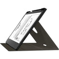 Indy Series Black Leather Bi-Fold Folio Case - reMarkable 2 by Zerodamage Sahara Case LLC