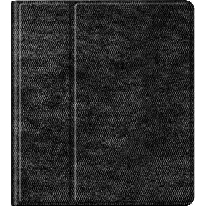 Indy Series Black Leather Bi-Fold Folio Case - reMarkable 2 by Zerodamage Sahara Case LLC