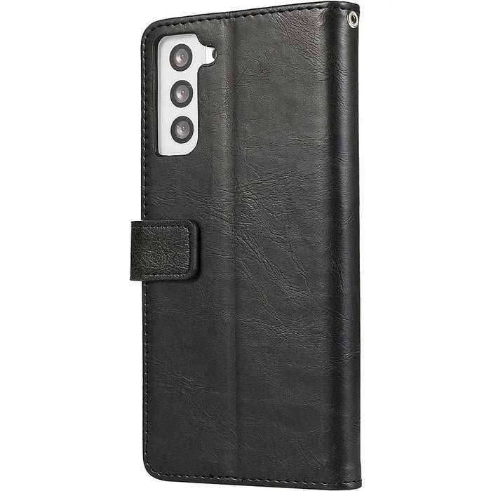Indy Series Genuine Leather Wallet Case - Samsung Galaxy S23+ by Zerodamage Sahara Case LLC