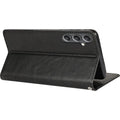Indy Series Genuine Leather Wallet Case - Samsung Galaxy S23 FE by Zerodamage Sahara Case LLC