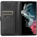 Indy Series Genuine Leather Wallet Case - Samsung Galaxy S23 Ultra by Zerodamage Sahara Case LLC