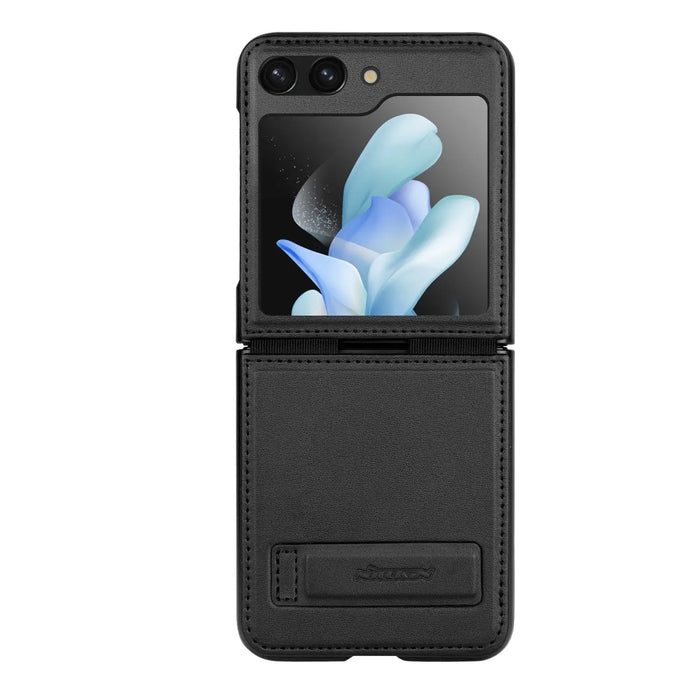 Indy Series Leather Kickstand Case - Samsung Galaxy Z Flip5 by Zerodamage Sahara Case LLC