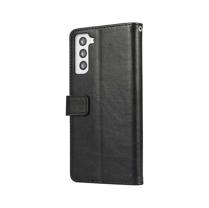 Indy Series Leather Wallet Case - Samsung Galaxy S24+ by Zerodamage Sahara Case LLC