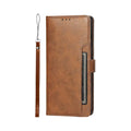 Indy Series Leather Wallet Case - Samsung Galaxy S24 Ultra by Zerodamage Sahara Case LLC