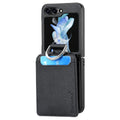 Indy Series Leather Wallet Case - Samsung Galaxy Z Flip6 by Zerodamage Sahara Case LLC