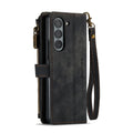 Indy Series Leather Wallet Case - Samsung Galaxy Z Fold6 by Zerodamage Sahara Case LLC