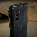 Indy Series Leather Wallet Case - Samsung Galaxy Z Fold6 by Zerodamage Sahara Case LLC