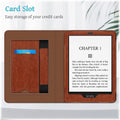 Indy Series Ornate Border Vegan Leather Folio Case - Amazon Kindle Paperwhite and Kindle Colorsoft by Zerodamage Sahara Case LLC