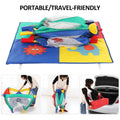 Infant Toddler Foldable Playpen Playard Mattress Safety Rail Fence by DailySale