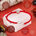 Infinite Prosperity - Eight-Strand Red String Bracelet by Conscious Items