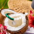 Infinite Triumph - Malachite & Selenite Success Bracelet by Conscious Items
