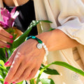 Infinite Triumph - Malachite & Selenite Success Bracelet by Conscious Items
