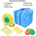 Inflatable Bounce House with Air Blower by DailySale