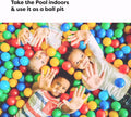 Inflatable Pool XL Above Ground Swimming Pool by DailySale