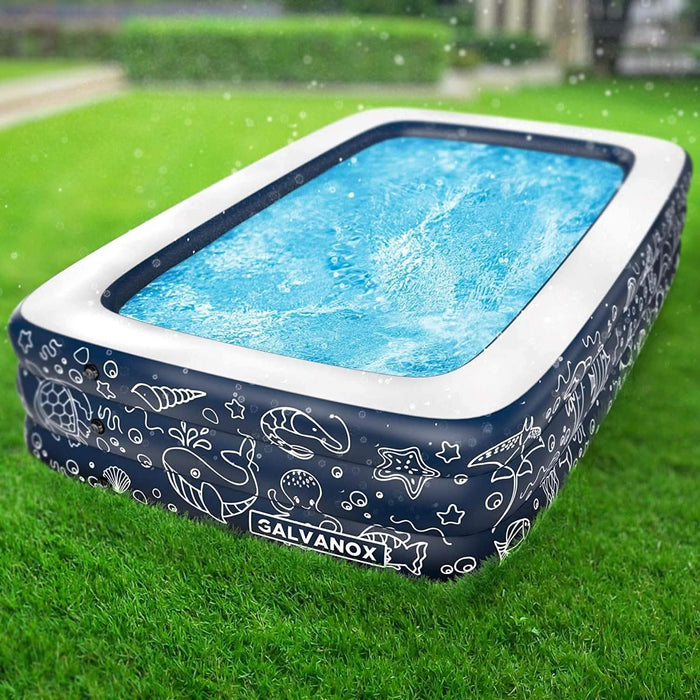 Inflatable Pool XL Above Ground Swimming Pool by DailySale