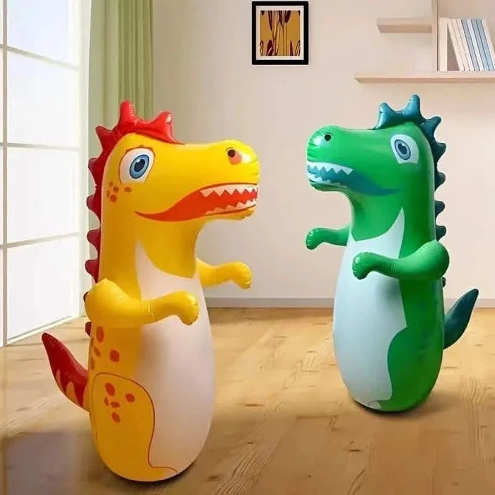 Inflatable T-Rex Punching Bag with Rebound Action by DailySale