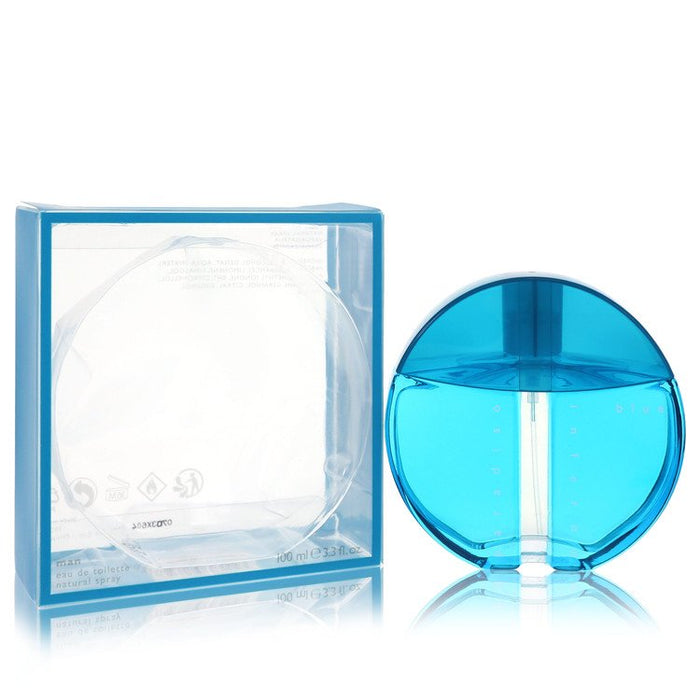 Inferno Paradiso Blue by Benetton Eau De Toilette Spray 3.4 oz for Men by Avera Group