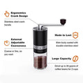 Ingeware Manual Coffee Grinder with Adjustable Coarse Setting by DailySale