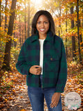 Lucky Brand Women’s Plaid Jacket, Size Medium by Vanessa Jane