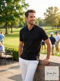 Club Room Mens Classic Fit Performance Pique Polo by Vanessa Jane