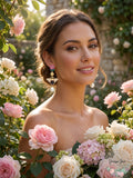 Thalia Sodi Gold-Tone Imitation Pearl, Crystal Bee, Flower Mismatch Earrings by Vanessa Jane