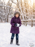 Calvin Klein Girls Aerial Hooded Jacket by Vanessa Jane