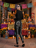 Womens Halloween Leggings, Size Small by Vanessa Jane