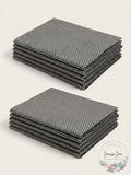 Kraftware EveryTable Bamboo Placemat in Silver/Black (Set of 12) by Vanessa Jane