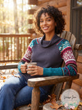 Free People Prism Fair Isle Sweater, Size XS by Vanessa Jane