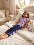 Max & Olivia Big Girls Two Piece Unicorn Long Leg Pajama Set, Size 7/8 by Vanessa Jane