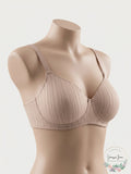 Parfait P5252 Full Figure Womens Aline Wire Free Padded Bra, 34H/Nude by Vanessa Jane