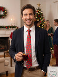Hallmark Men's Trees-foil, Red One Size by Vanessa Jane