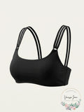 California Waves Juniors Ribbed Back Bralette Top, Size Small by Vanessa Jane