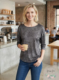 INC International Concepts I.N.C. Knit Top, Size Small by Vanessa Jane