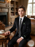 Lauren Ralph Lauren Big Boys Classic-Fit Stretch Windowpane Coat by Vanessa Jane