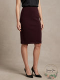 T Tahari Womens Knee Length Work Wear Straight Skirt, Size 2 by Vanessa Jane