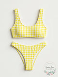 Roxy Printed Beautiful Sun Bralette Bikini Top by Vanessa Jane