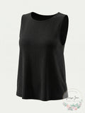 Free People New Love Tank Black, Size Small by Vanessa Jane