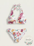 Lauren Ralph Lauren Jacobean Floral Hipster Bikini Swim Bottom by Vanessa Jane