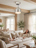 Kichler 337033NI Sola Down Rod Hanger System in Brushed Nickel by Vanessa Jane