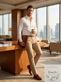 AlfaTech by Alfani Mens Classic-Fit Stretch Pants by Vanessa Jane