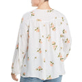 Single Thread Womens Floral Print Long Sleeve Blouse by Vanessa Jane