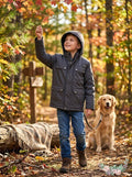 Ixtreme Boys Oxford Parka Jacket Fleece Lined Hood by Vanessa Jane