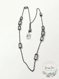 Alfani Crystal Station Necklace, 42 + 2 Extender by Vanessa Jane