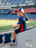 Adidas New England Revolution MLS Snapback Youth One Size Hat cap by Vanessa Jane