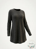 Style and Co Petite Mixed-Stitch Tunic Sweater, Size PM by Vanessa Jane