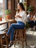Free People Womens Sweet Jane Skinny Fit Jeans, Size 25 by Vanessa Jane
