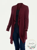 Karen Kane Womens Drape Front Cardigan Sweater, Size Medium by Vanessa Jane