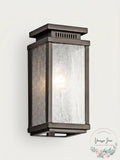Kichler Lighting 49384OZ Manningham 1LT 11IN Exterior Wall Lantern, Olde Bronze by Vanessa Jane