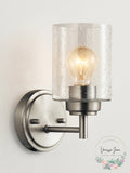 Kichler Lighting 45910NI One Light Wall Sconce from The Winslow Collection by Vanessa Jane